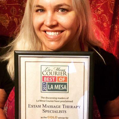 Voted best massage in La Mesa!