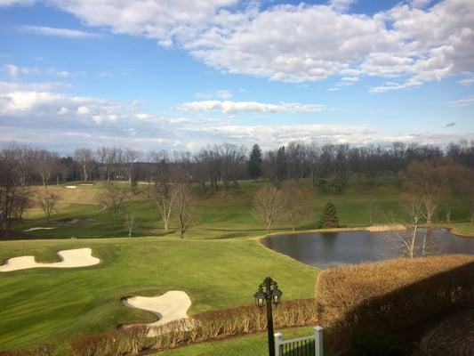 View from the dining room