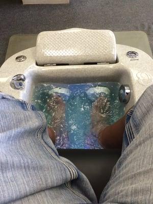 Pedicure for me!