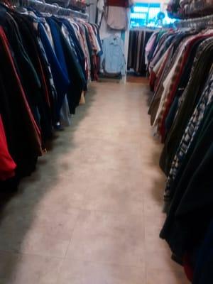 Mens clothes. Even Eddie Bauer and Faded Glory!