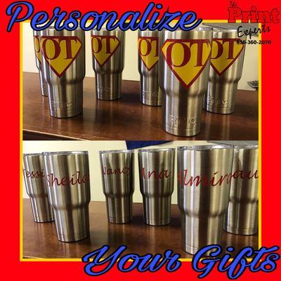 Custom Rtic personalized tumblers