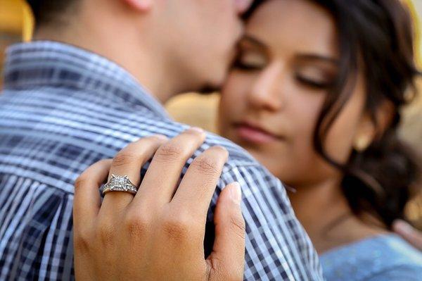 Engagement photo in Hanford, CA