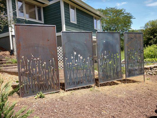 CORTEN Privacy panels