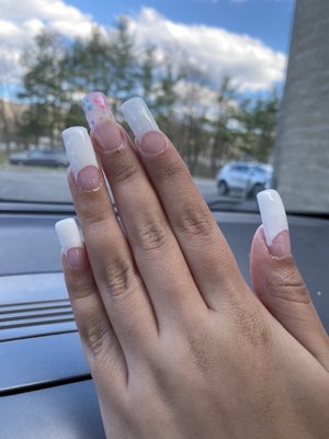 Awful nail job