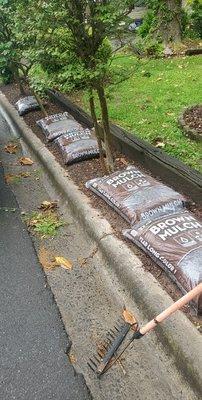 Mulch Install