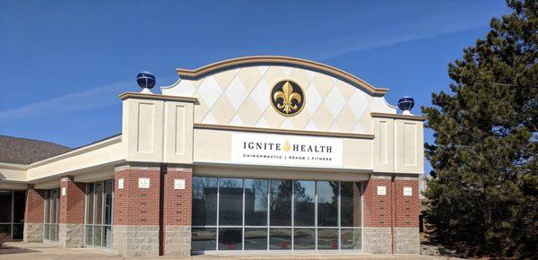 Ignite Health is located at the intersection of Bryan Rd and Hwy 364.