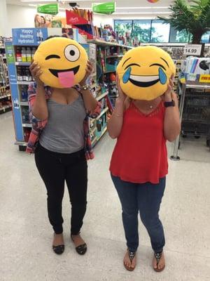 Emoji pillows x $9.99