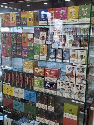 The biggest selection of disposable E-Cigs in town.