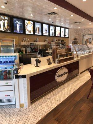 Haagen Dazs renovated in 8 weeks.