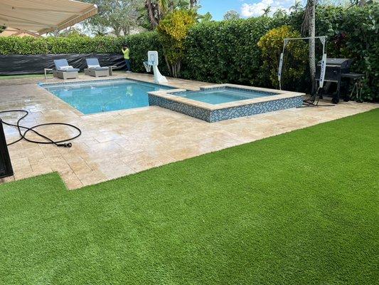 Artificial grass / artificial turf / synthetic grass / synthetic turf / Grama artificial / playground