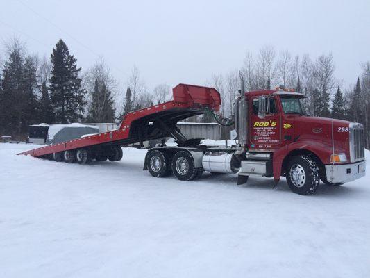 Landoll for heavy duty hauling