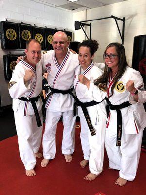 Black Belt Team from Willow Glen.  I'm the old bald one