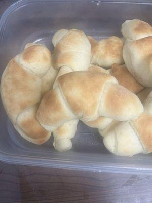 Homemade crescent rolls