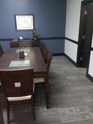 conference room. Commercial construction remodel in Columbia, MO
