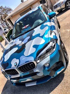 X5M Custom GOTCH DESIGN Camo wrap