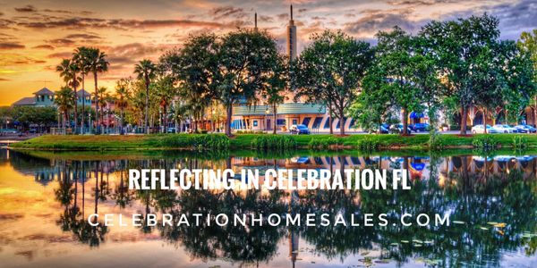 Reflecting in Celebration Florida