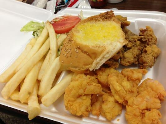 Shrimp and Oyster Platter