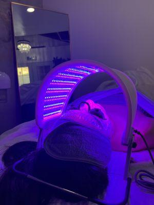 LED Therapy treatment and array of skin concerns