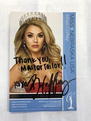 Miss Nebraska USA 2018