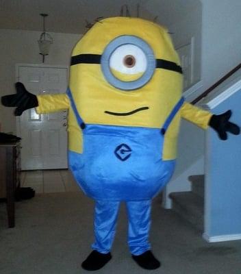 "Beeedo" is great at "Despicable Me" themed parties!