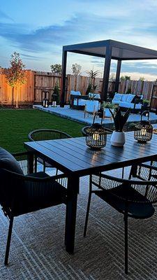 Al Fresco Dining area