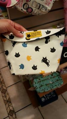 super cute cat clutch