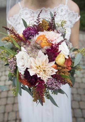 Bride's Flowers at Michener Museum