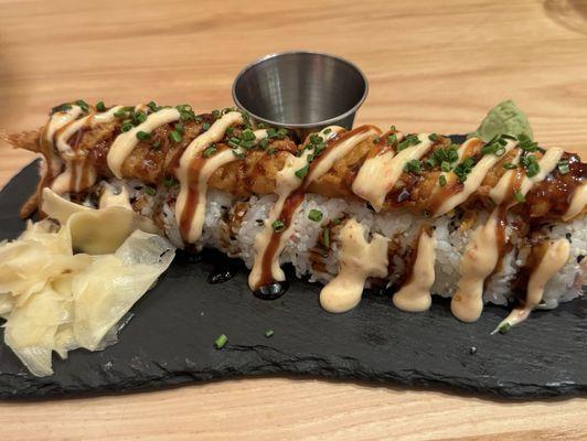 Crunchy shrimp roll