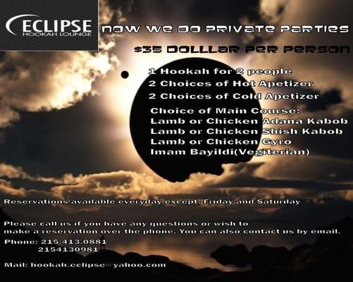 Eclipse Hookah Lounge