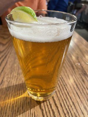 El Doce Mexican lager- Citrusy, refreshing, crisp lager.