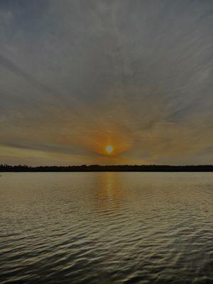 Sunset on the Stono River on Johns Island SC