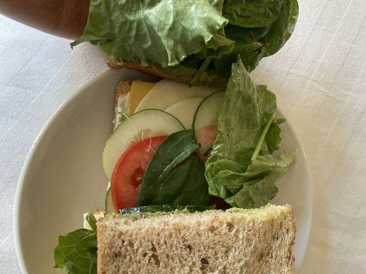 Veggie sandwich