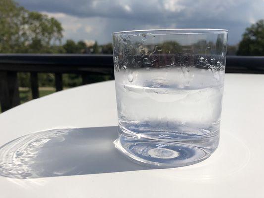 Gin, light ice, and plenty of sun.