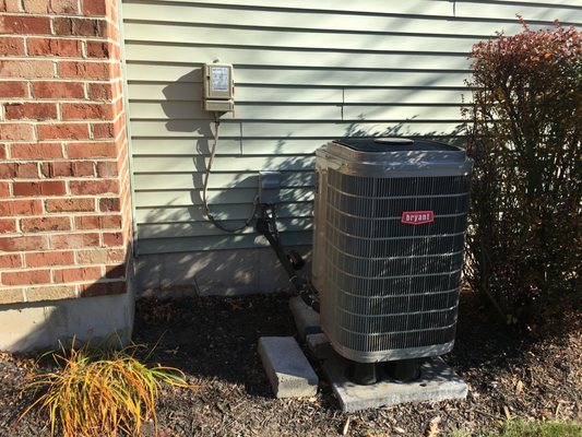 Newly Installed Heat Pump