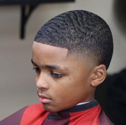 Wave length, high taper.