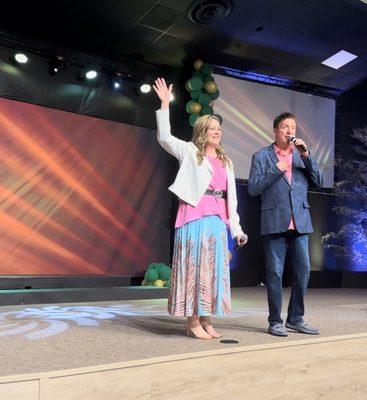 Senior Pastors Carlos and Rosalinda Rivera