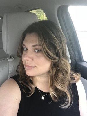 Cut by Dominique, color & blowout by Michele