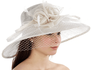 Attend your next formal event with a stunning fashion dress hat.