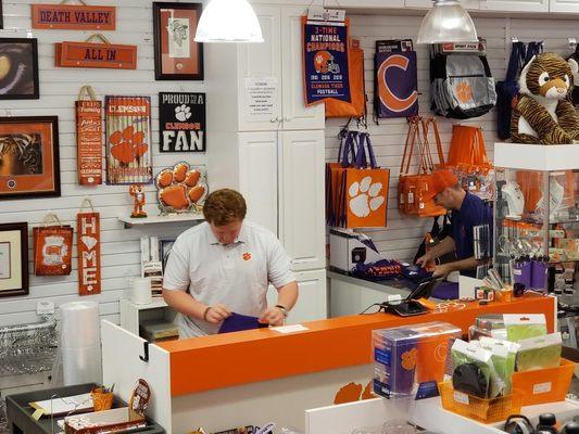 Number one Clemson fans!!