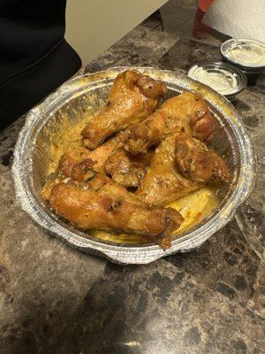 Garlic Rosemary Parmesan Wings