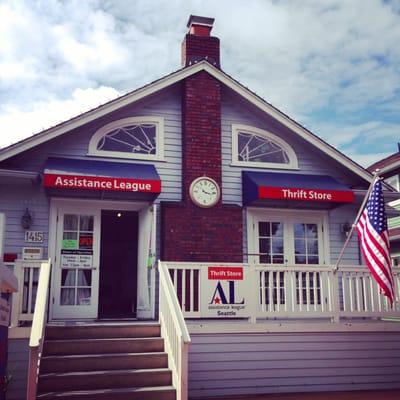 The Thrift Shop on 45th Street in Wallingford. Across from the Chevron.