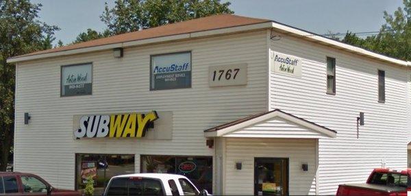 AccuStaff, above Subway at 1767 Central Ave, Albany, NY 12205