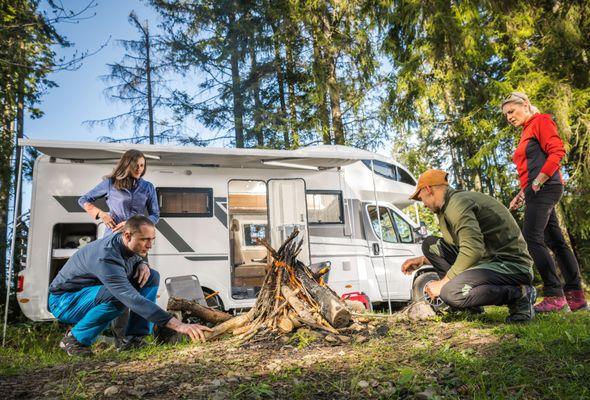 This fall, enjoy the outdoors with a family fun driveable camper