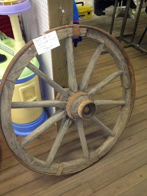 I want these wagon wheels!!so cool.