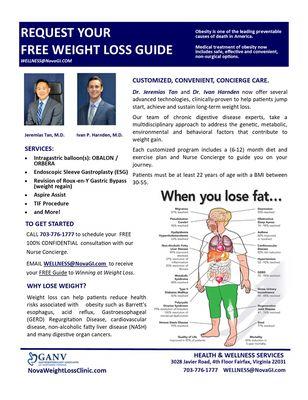 Losing weight has never been easier! Call 703-776-1777 to receive your free weight loss guide today!