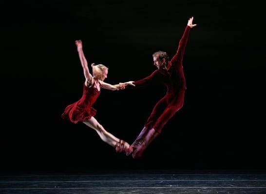 Christine Winkler and John Welker in Lila York's Celts.  Photo by C McCullers