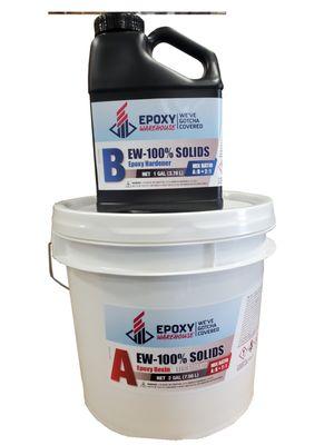 Epoxy Warehouse USA 100% Solids: Great base coat with low VOC. Available in multiple pre-tinted colors