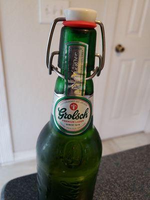 Now carrying ...Grolsch Beer