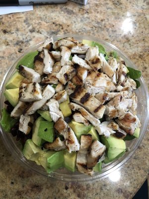 Grilled Chicken Avocado Salad