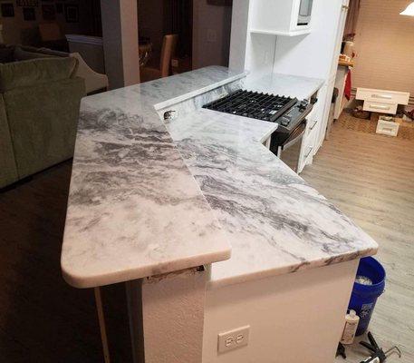 Chamonix White 3cm Marble